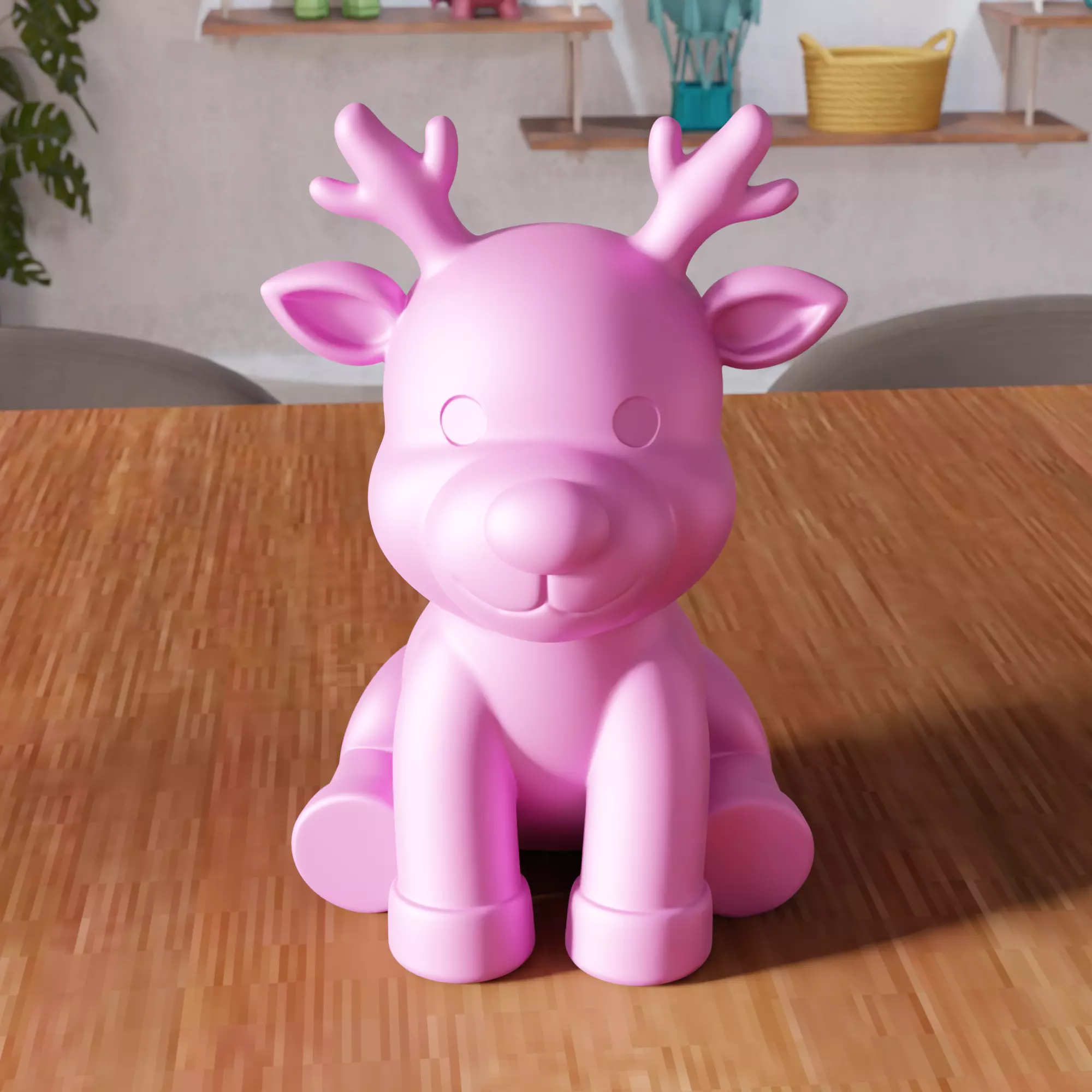 Christmas Reindeer Decor - 480 3D print model_7