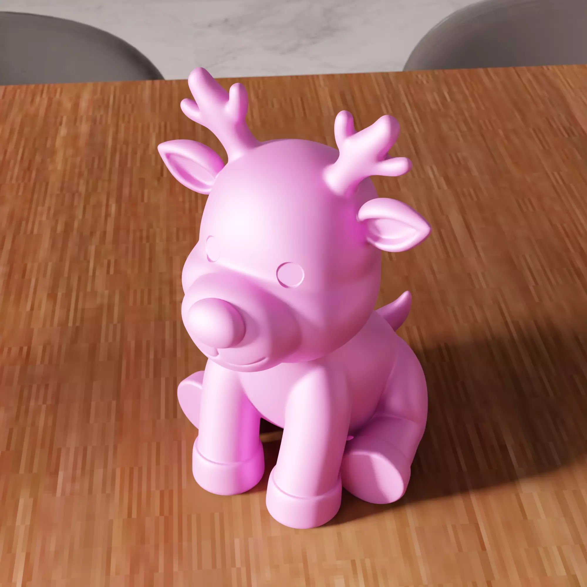 Christmas Reindeer Decor - 480 3D print model_4