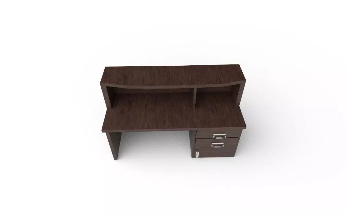 Study Table 1 Low-poly 3D model_16