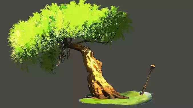 Stylized Tree 3D model