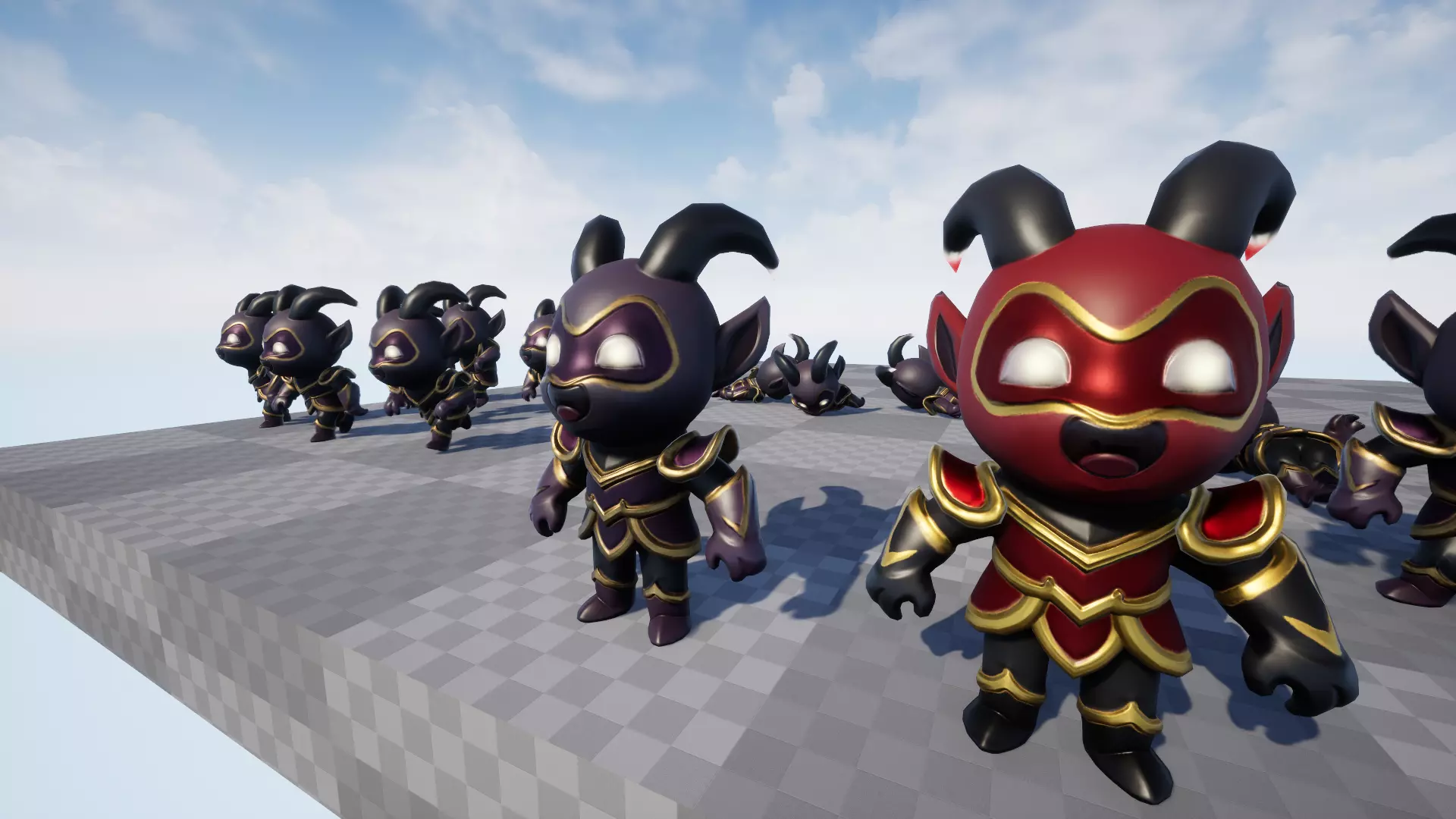 Devil Low Poly Low-poly 3D model_16