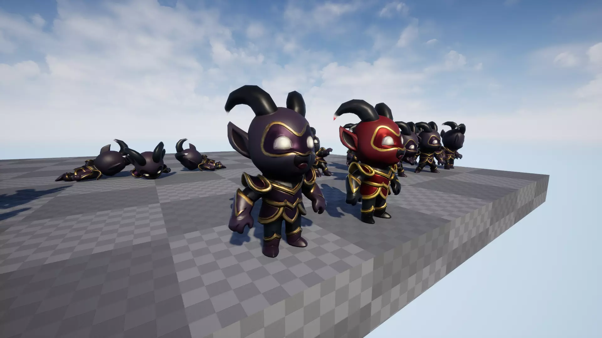 Devil Low Poly Low-poly 3D model_12