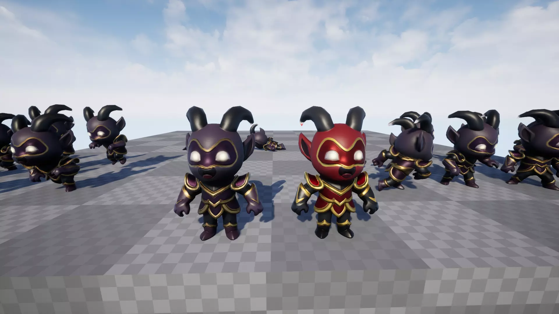 Devil Low Poly Low-poly 3D model_14