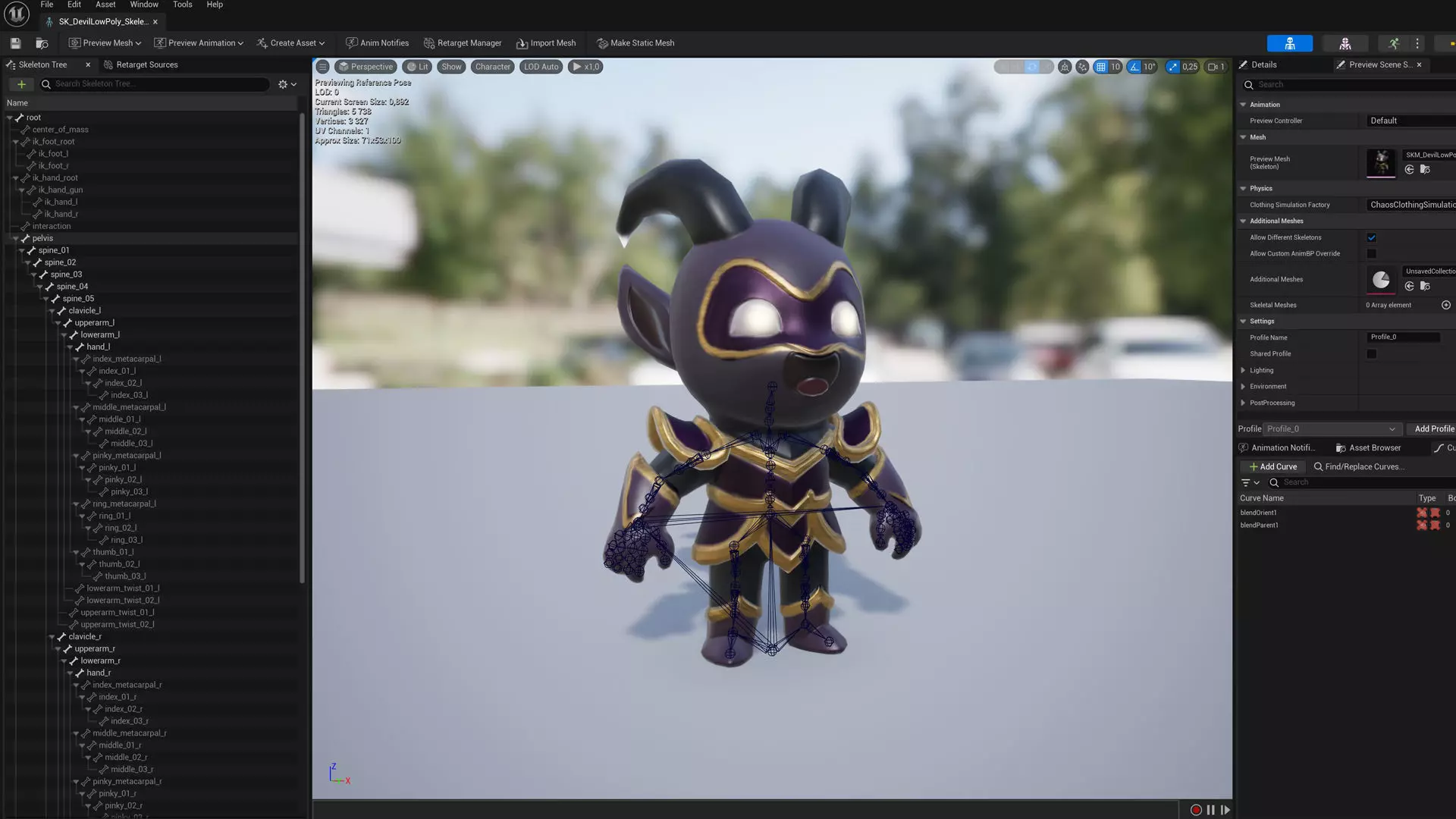 Devil Low Poly Low-poly 3D model_19