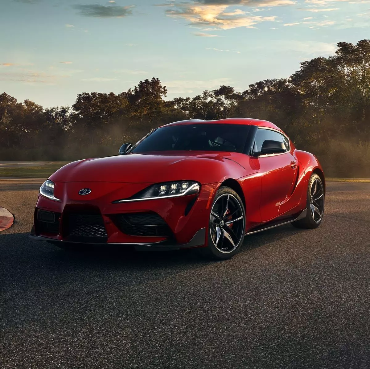 A90 supra Low-poly 3D model