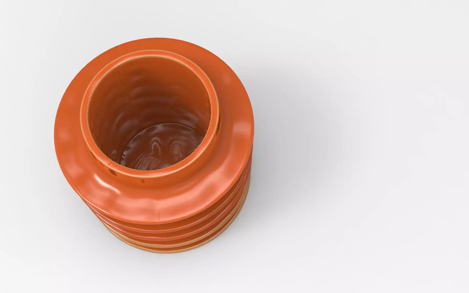 Halo Vase Low-poly 3D model_1