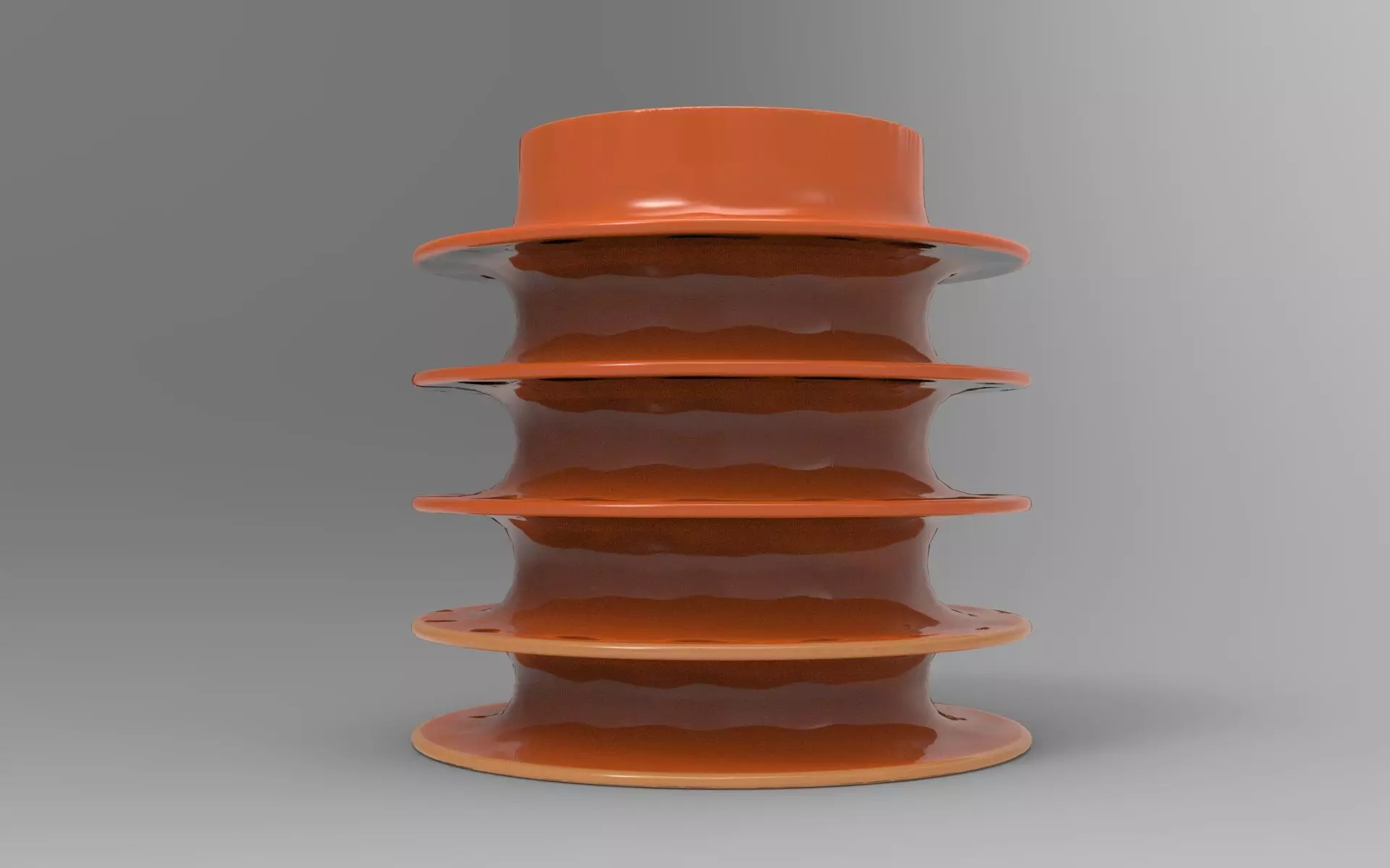 Halo Vase Low-poly 3D model_3