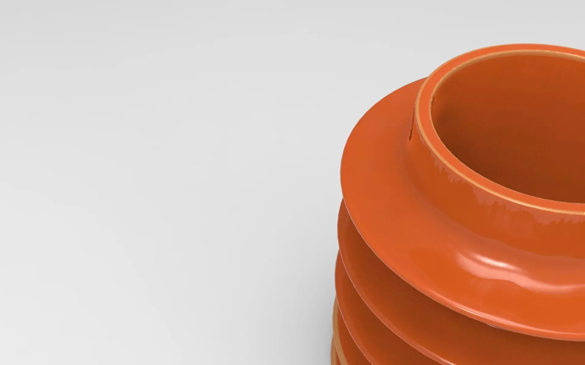 Halo Vase Low-poly 3D model_4