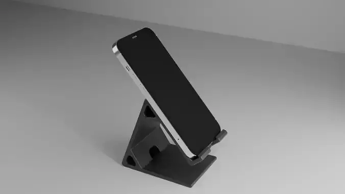 phone stand with wireless charger adapter 