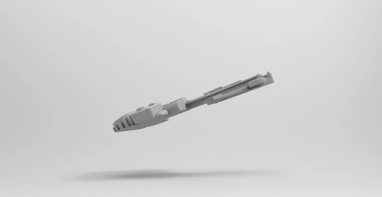 retroexcavadora  3D print model_2