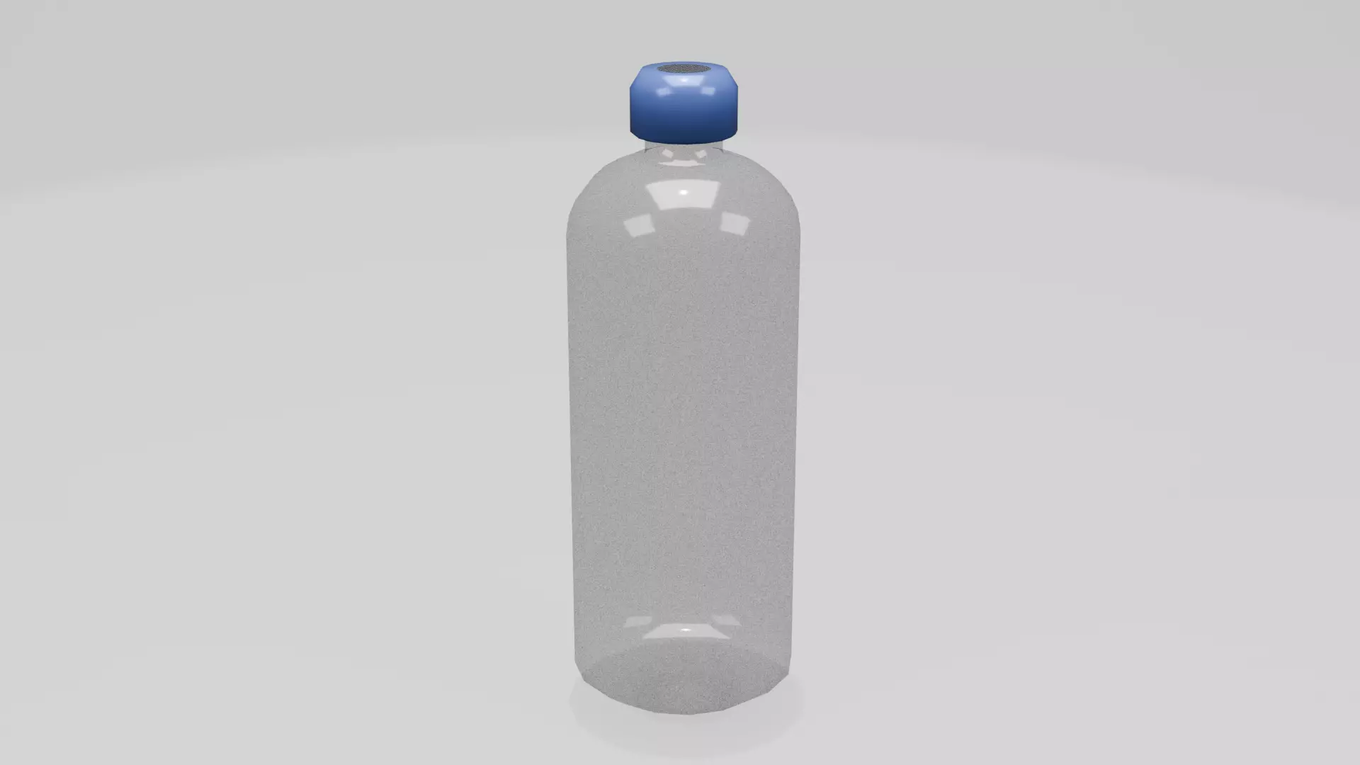 Pack de 8 Botellas de Plastico Low Poly Unid-02 Low-poly 3D model_11
