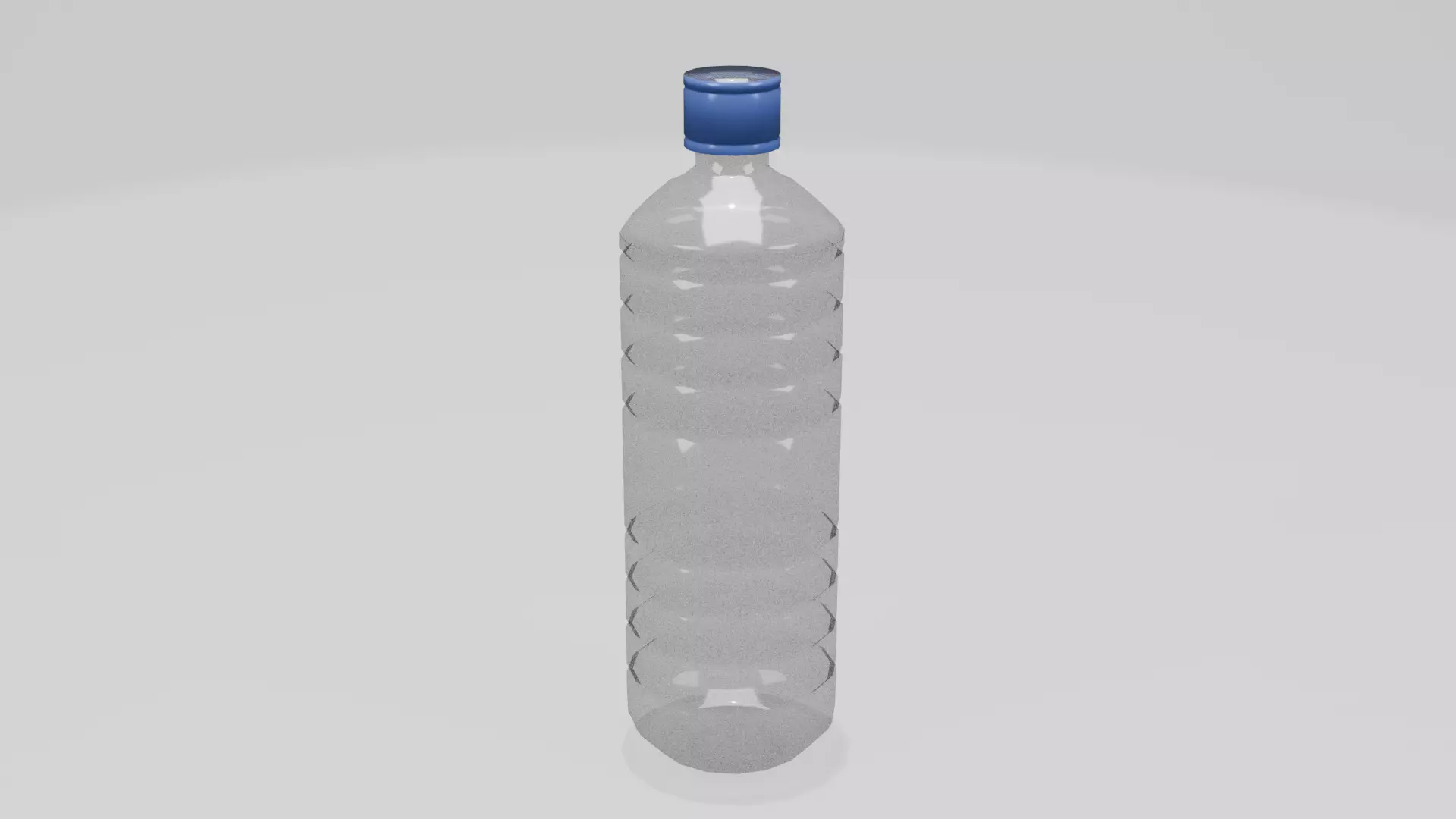 Pack de 8 Botellas de Plastico Low Poly Unid-02 Low-poly 3D model_9