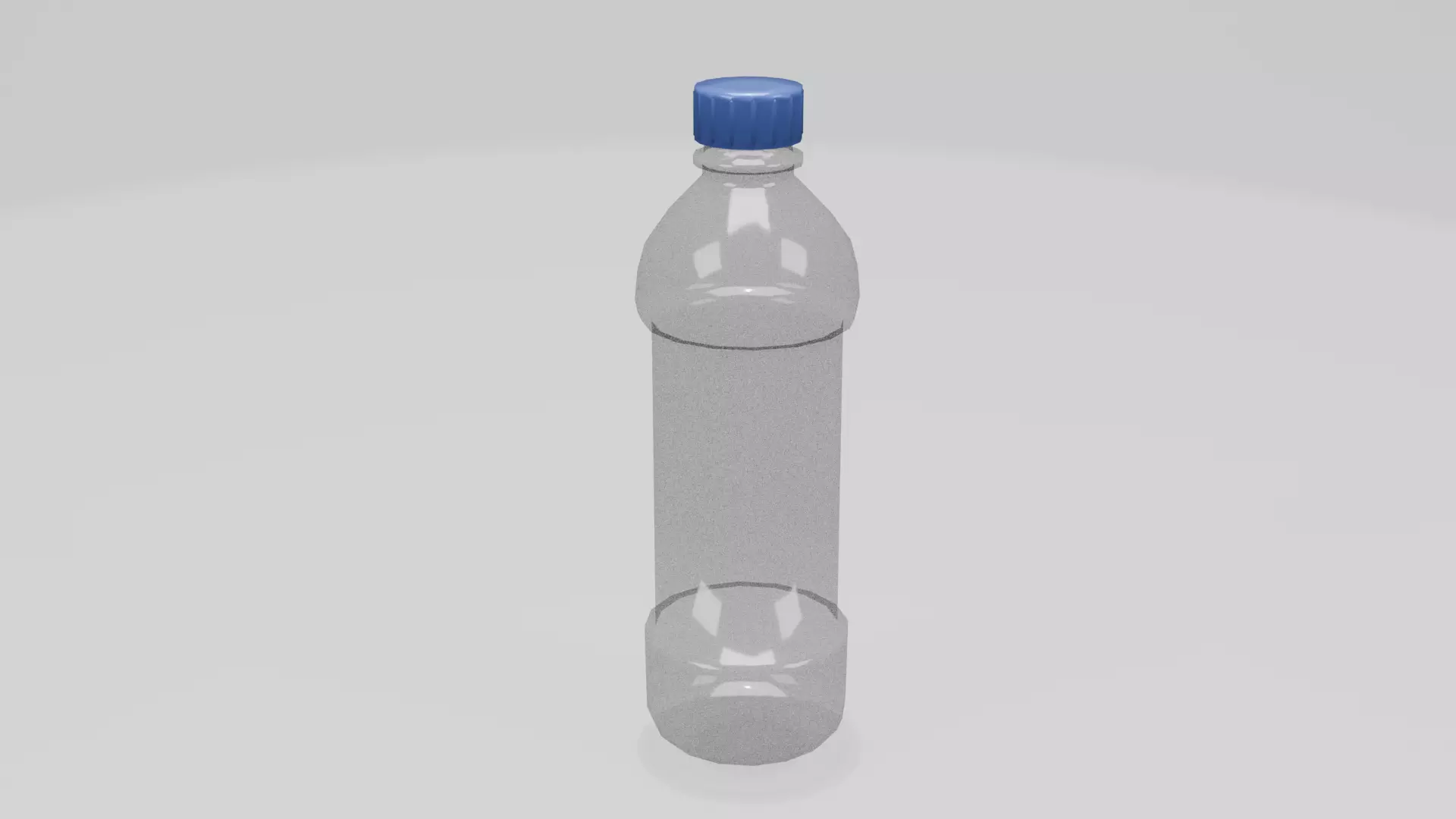 Pack de 8 Botellas de Plastico Low Poly Unid-02 Low-poly 3D model_7