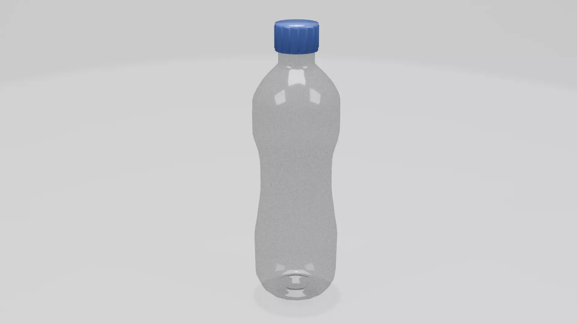Pack de 8 Botellas de Plastico Low Poly Unid-02 Low-poly 3D model_3