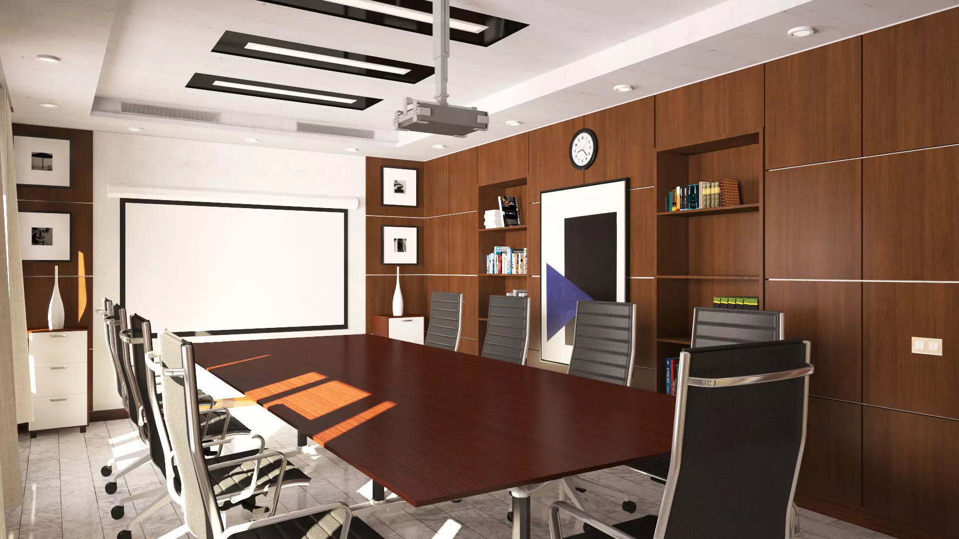 Meeting Room 3D model_3