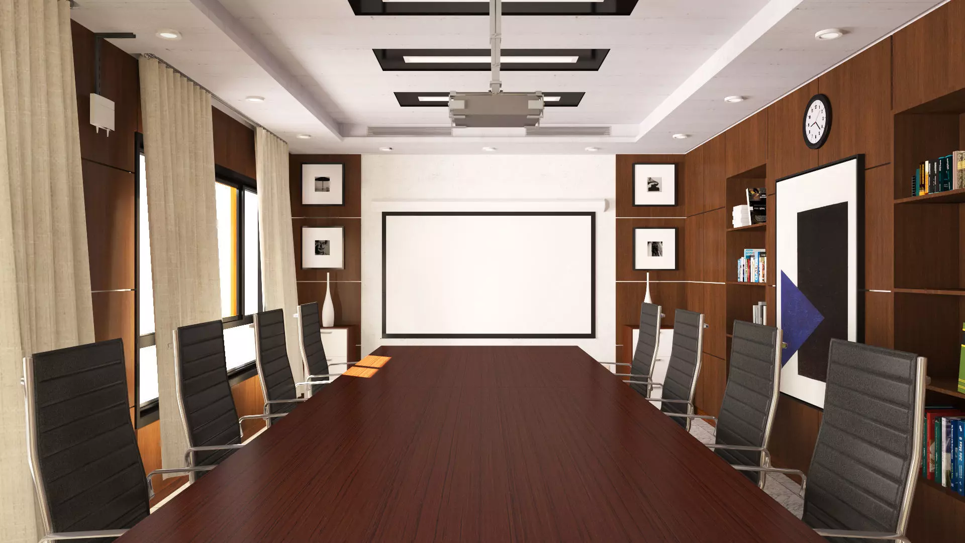 Meeting Room 3D model_6