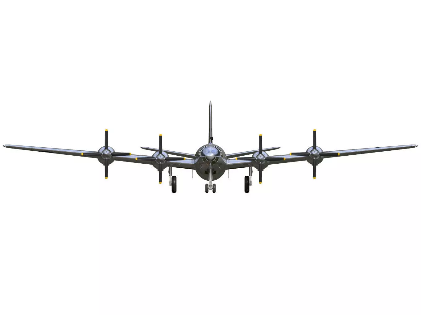 Republic XF-12 Rainbow 3D model_10