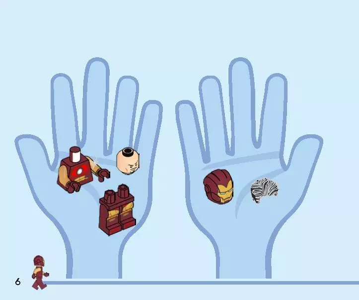 TwindBricks3D - 76287 Iron-Man with Bike and The Hulk 3D print model_4