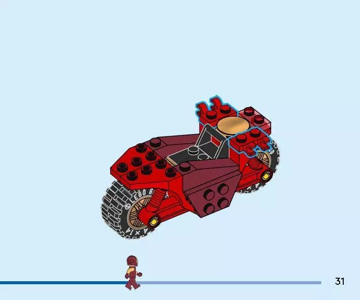 TwindBricks3D - 76287 Iron-Man with Bike and The Hulk 3D print model_29