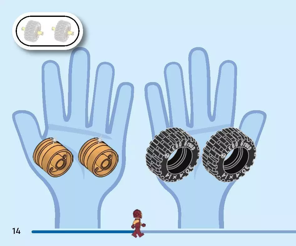 TwindBricks3D - 76287 Iron-Man with Bike and The Hulk 3D print model_12