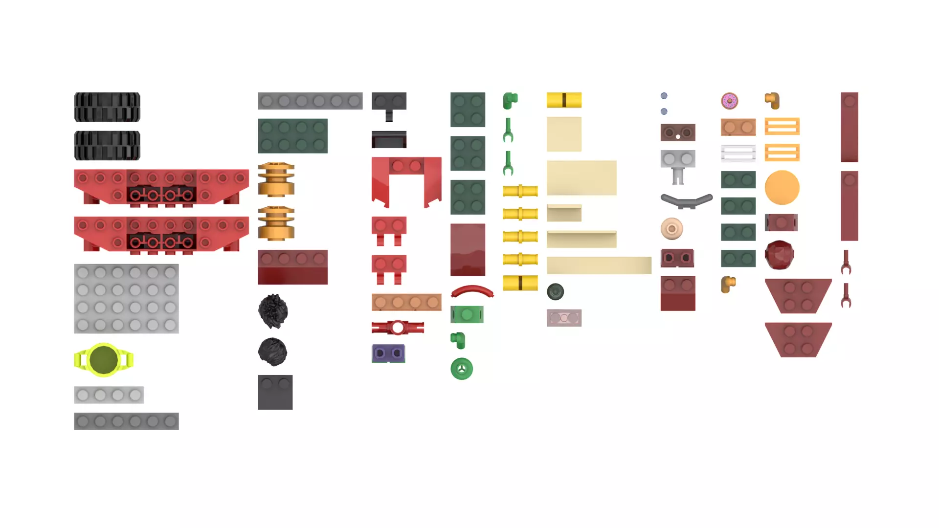 TwindBricks3D - 76287 Iron-Man with Bike and The Hulk 3D print model_1