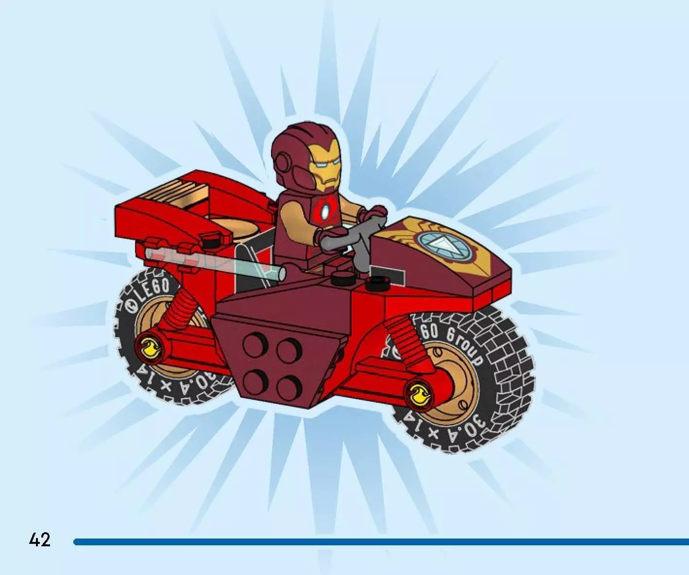 TwindBricks3D - 76287 Iron-Man with Bike and The Hulk 3D print model_40