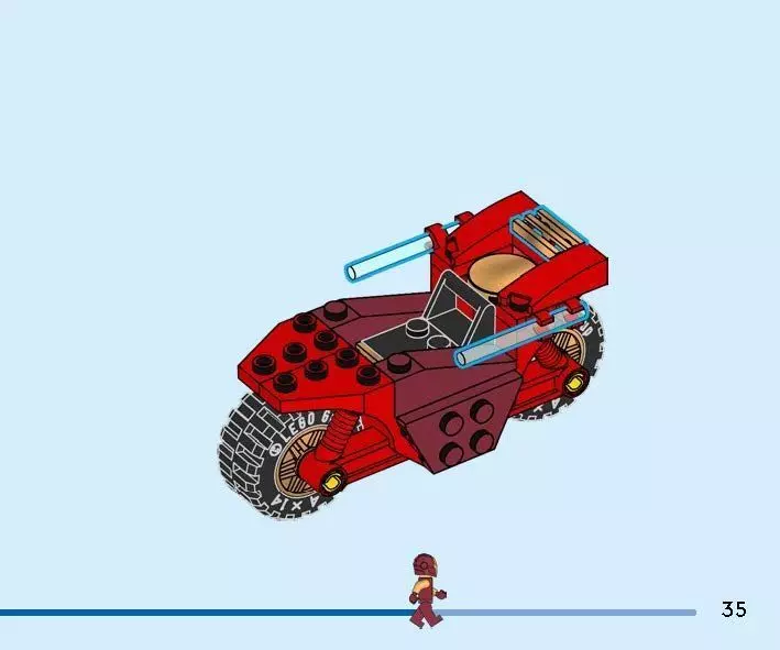 TwindBricks3D - 76287 Iron-Man with Bike and The Hulk 3D print model_33