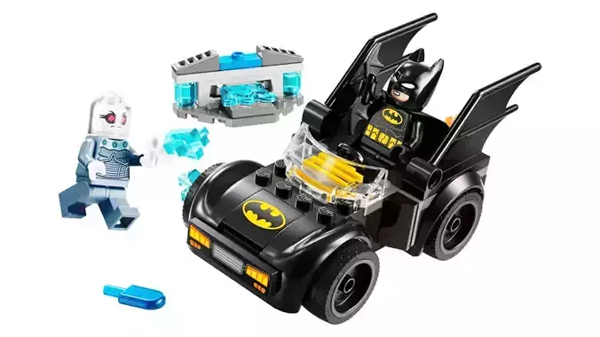 TwindBricks3D - 76301 Batman and Batmobile vs Mr-Freeze 3D print model
