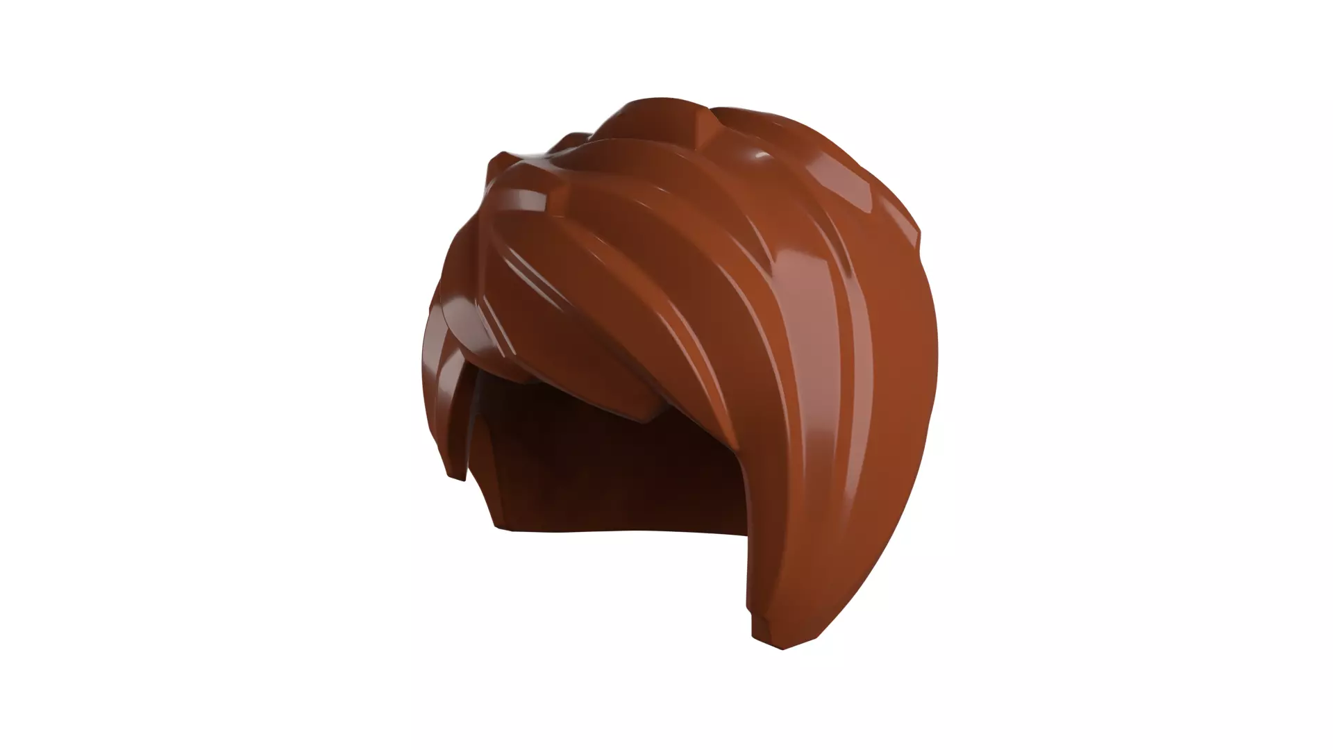 Custom3Dprint Minifigure Accessory - Minifigure Hair S2 - 083 3D print model_84