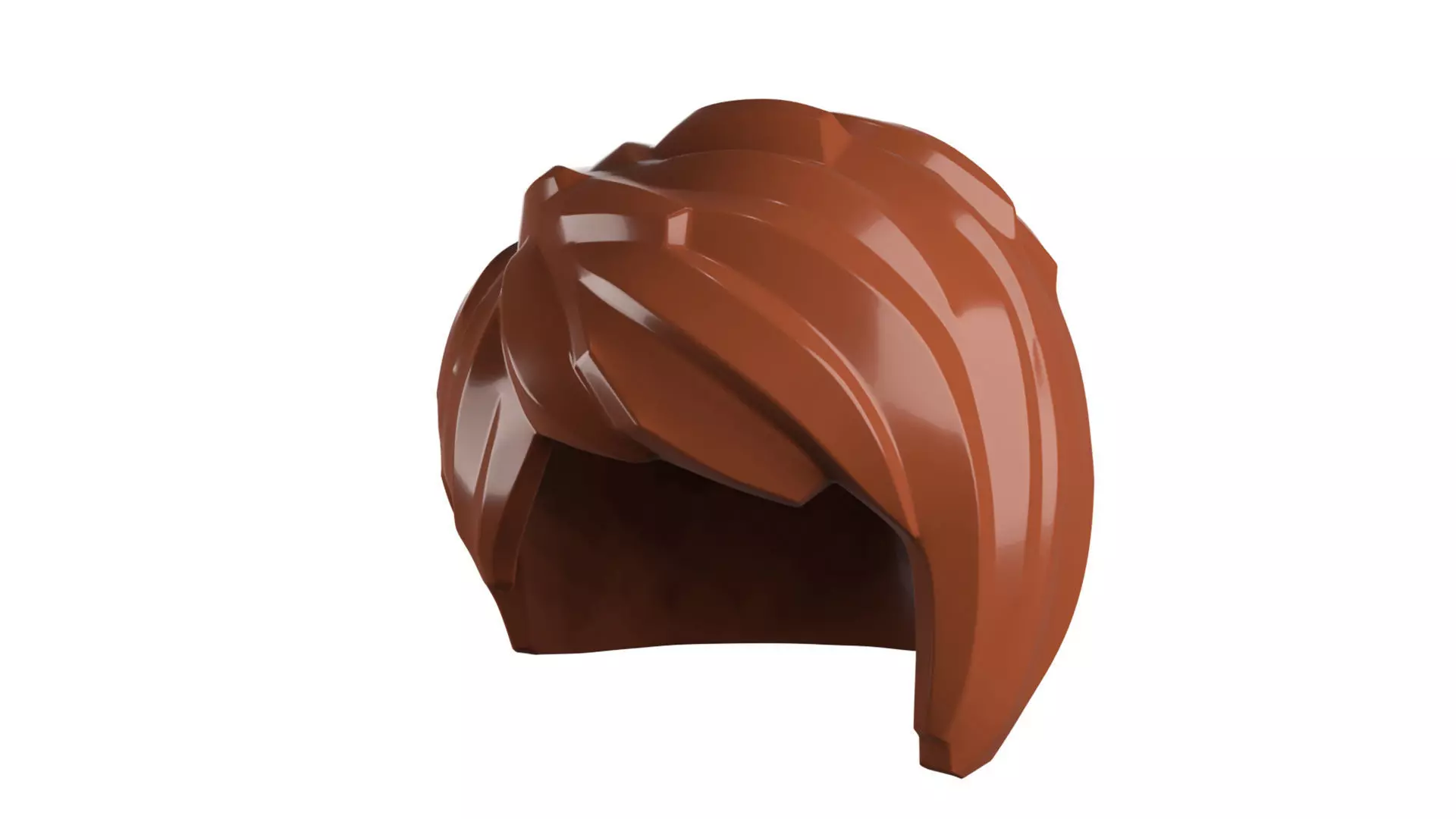 Custom3Dprint Minifigure Accessory - Minifigure Hair S2 - 083 3D print model_0