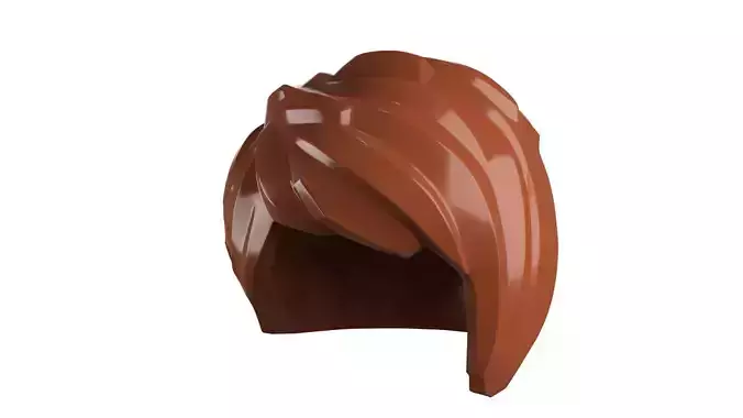 Custom3Dprint Minifigure Accessory - Minifigure Hair S2 - 083