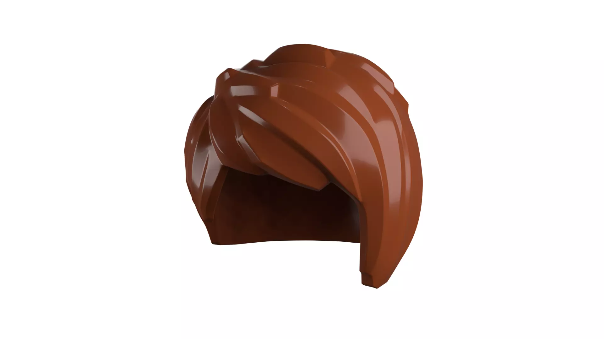 Custom3Dprint Minifigure Accessory - Minifigure Hair S2 - 083 3D print model_4