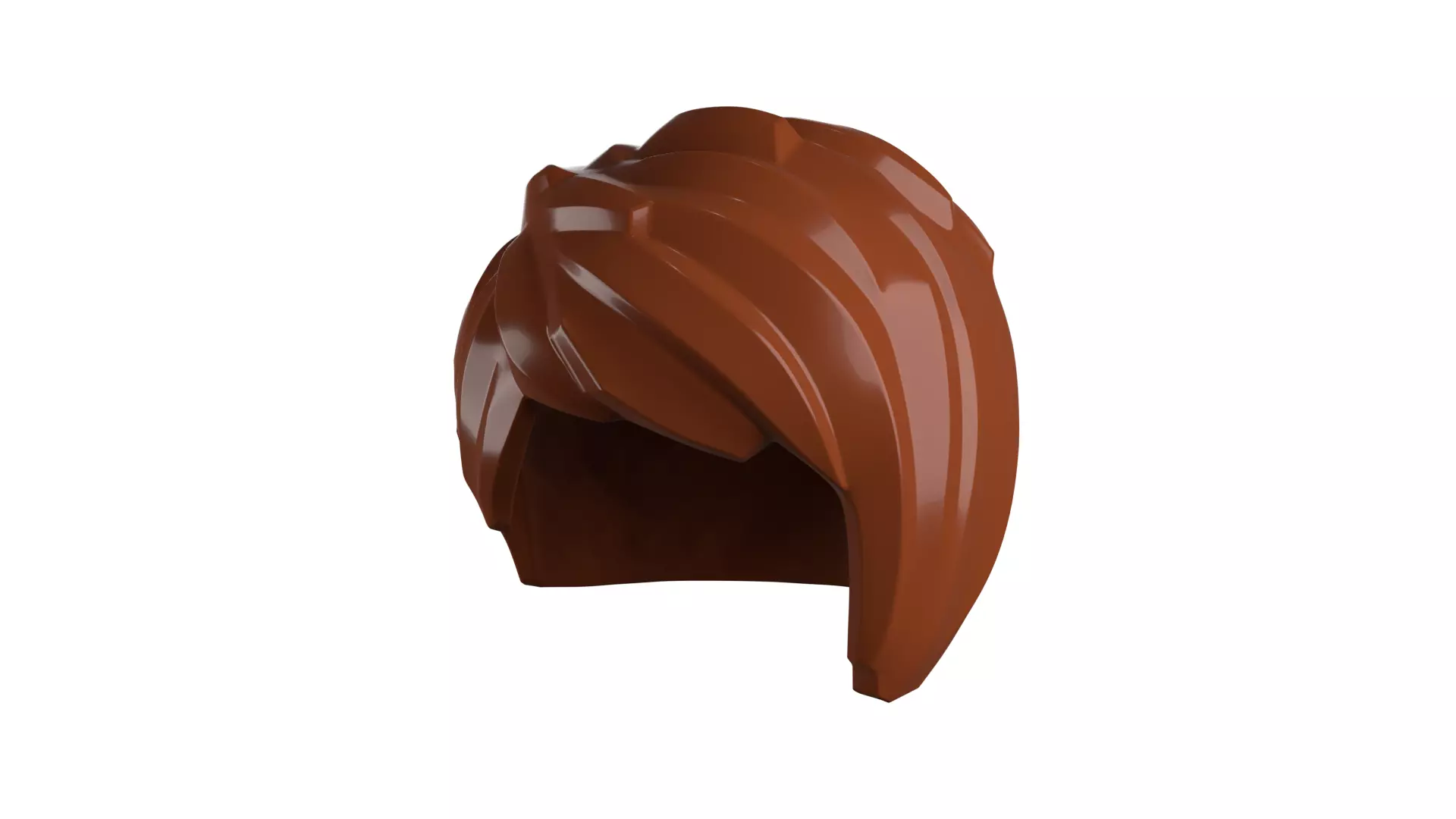 Custom3Dprint Minifigure Accessory - Minifigure Hair S2 - 083 3D print model_86