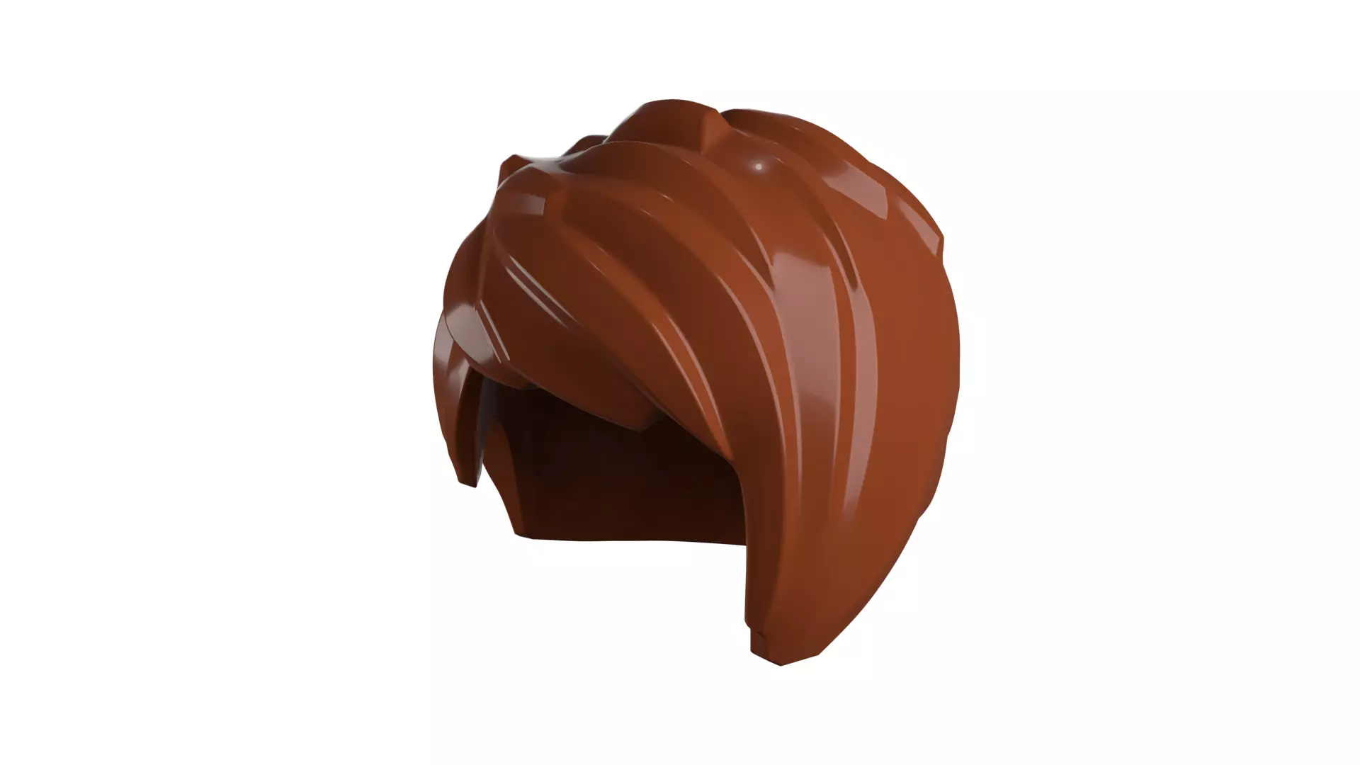 Custom3Dprint Minifigure Accessory - Minifigure Hair S2 - 083 3D print model_83