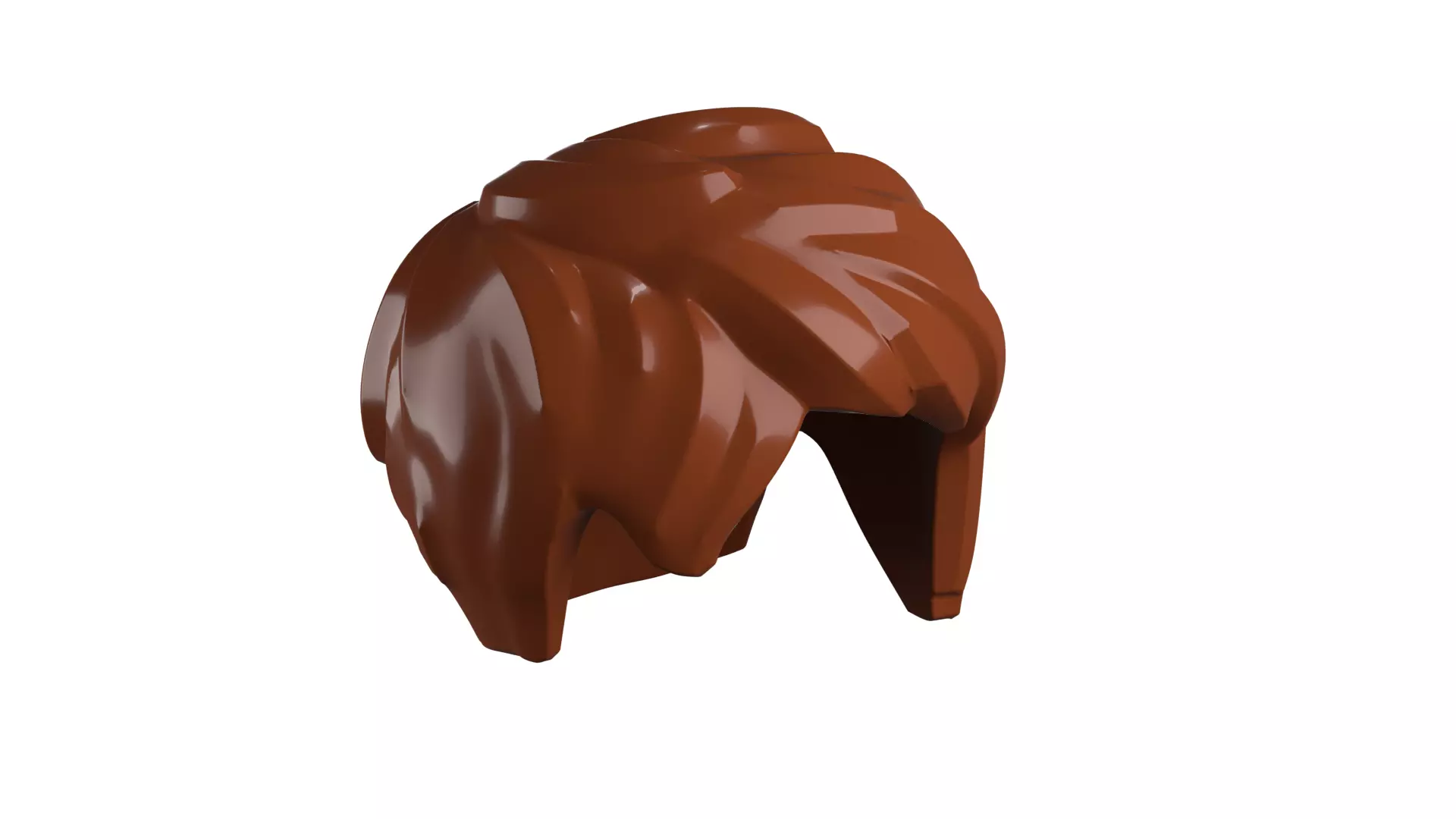 Custom3Dprint Minifigure Accessory - Minifigure Hair S2 - 083 3D print model_19