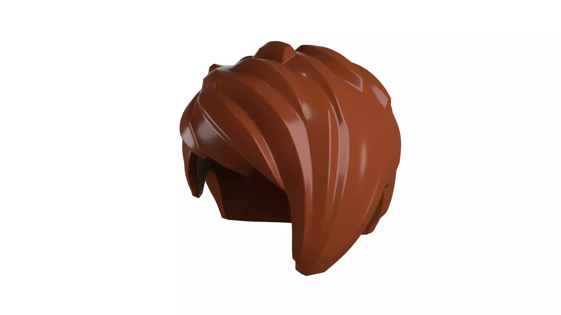 Custom3Dprint Minifigure Accessory - Minifigure Hair S2 - 083 3D print model_81