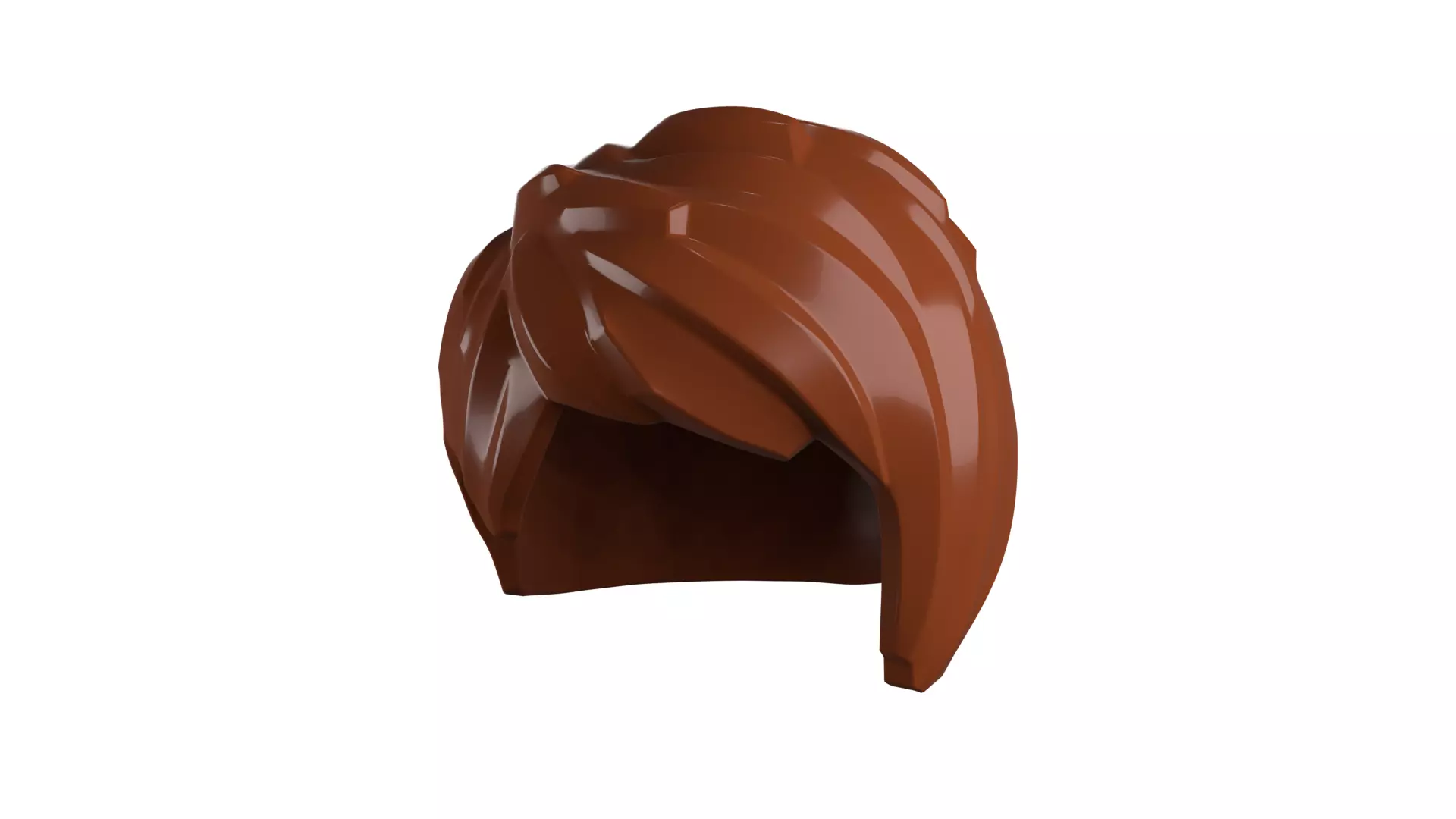 Custom3Dprint Minifigure Accessory - Minifigure Hair S2 - 083 3D print model_5