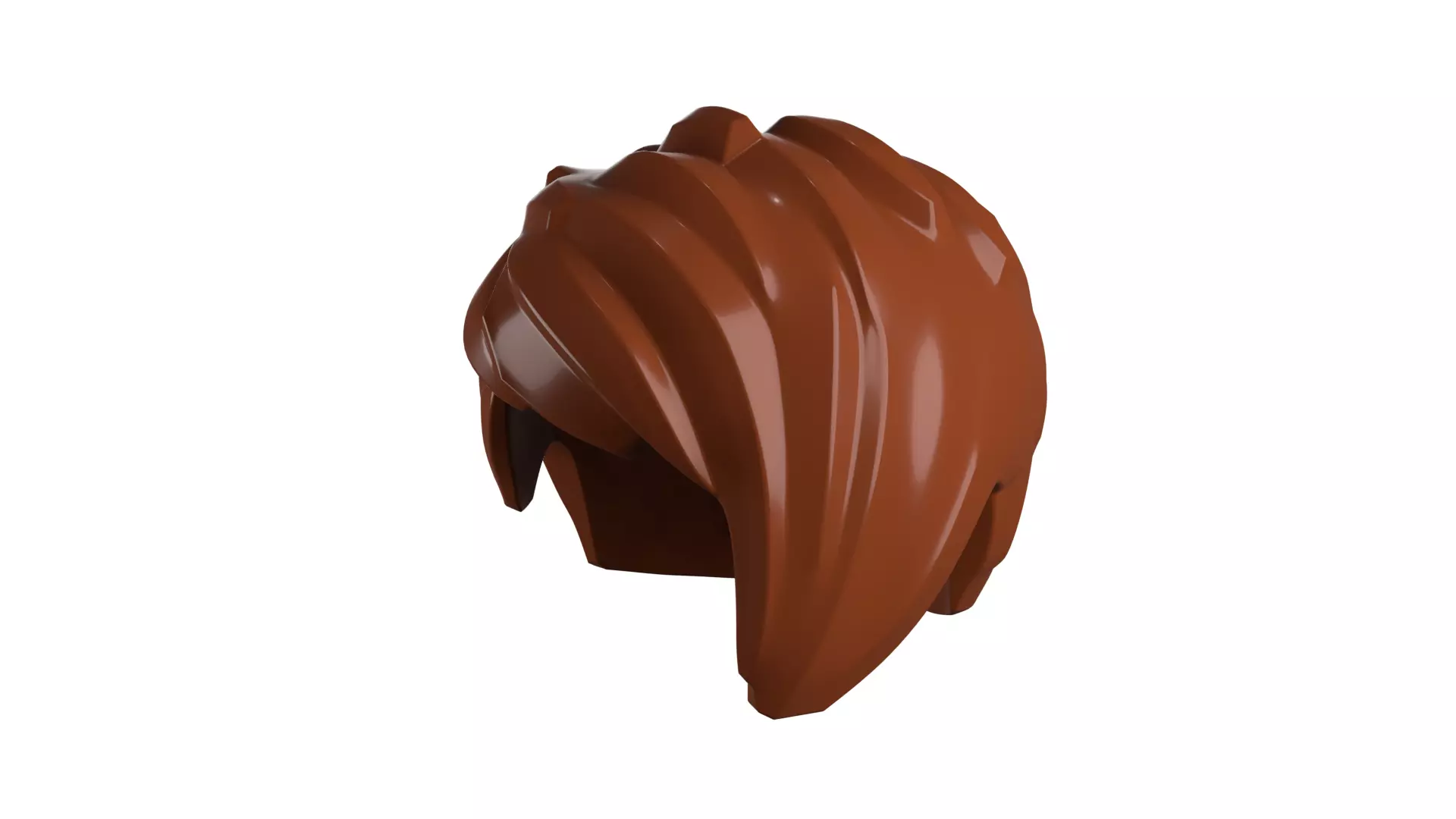 Custom3Dprint Minifigure Accessory - Minifigure Hair S2 - 083 3D print model_80