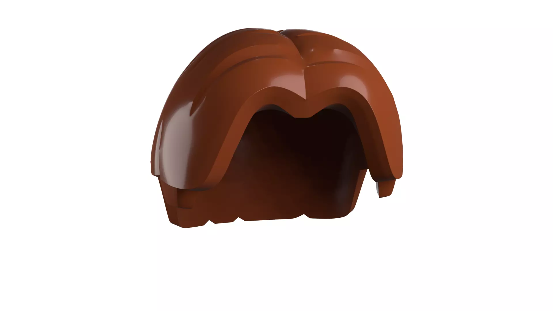 Custom3Dprint Minifigure Accessory - Minifigure Hair S2 - 084 3D print model_7