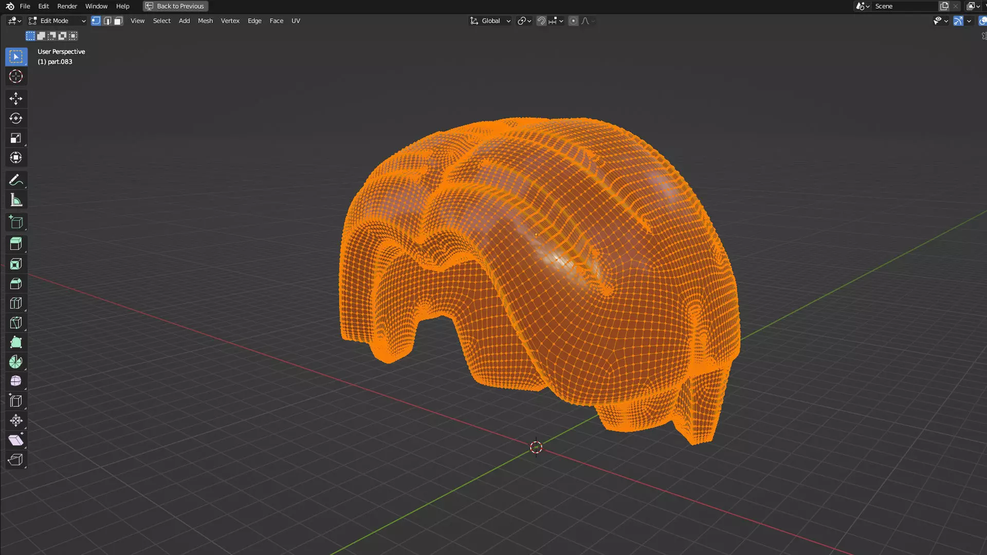 Custom3Dprint Minifigure Accessory - Minifigure Hair S2 - 084 3D print model_1