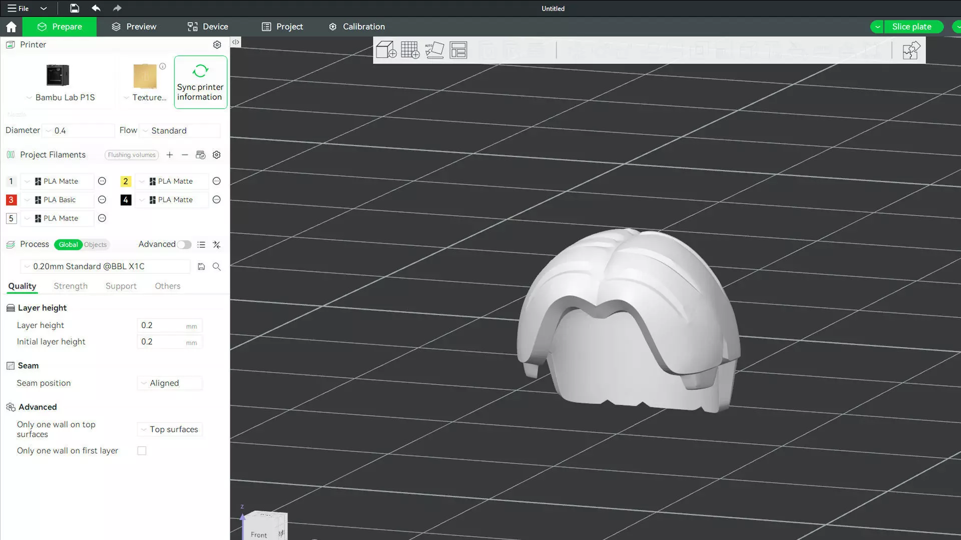 Custom3Dprint Minifigure Accessory - Minifigure Hair S2 - 084 3D print model_2