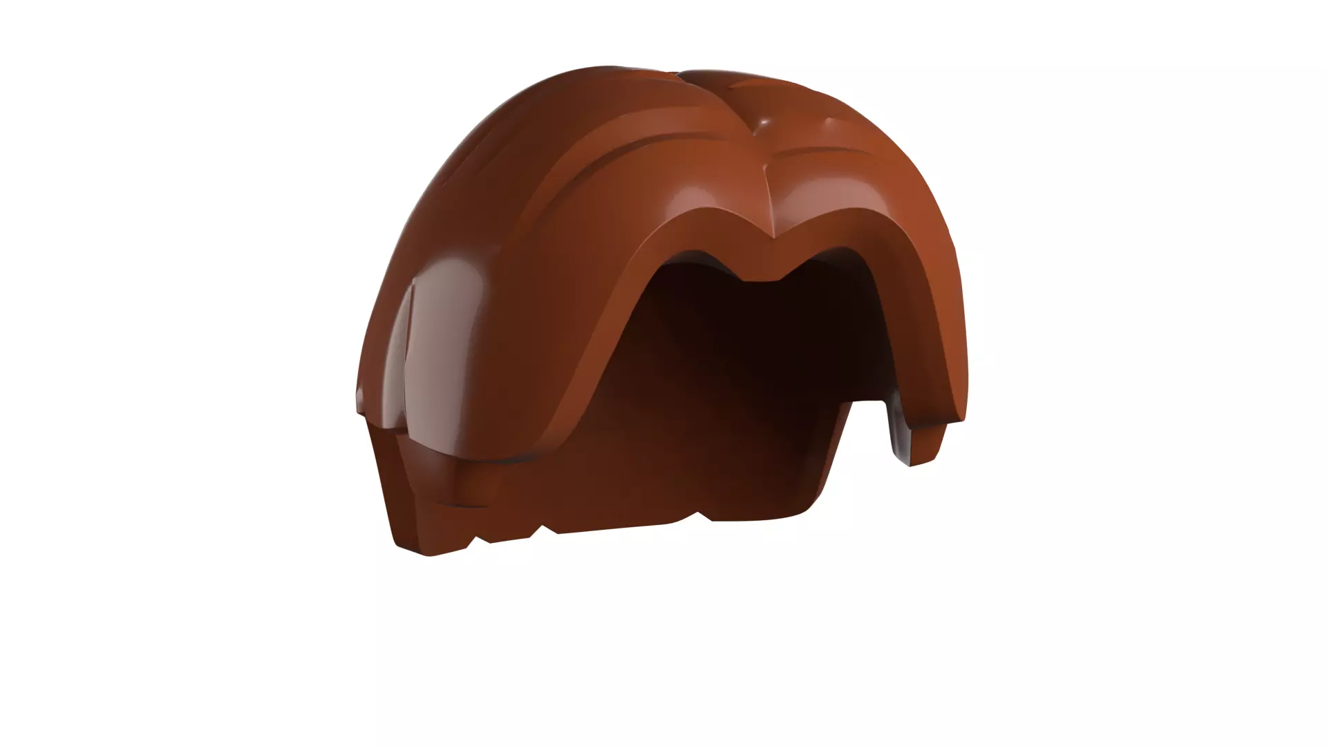 Custom3Dprint Minifigure Accessory - Minifigure Hair S2 - 084 3D print model_9