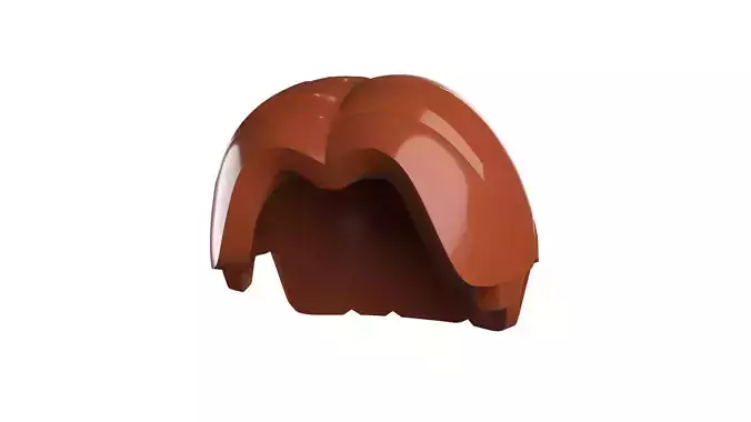 Custom3Dprint Minifigure Accessory - Minifigure Hair S2 - 084