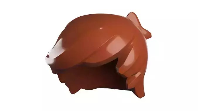 Custom3Dprint Minifigure Accessory - Minifigure Hair S2 - 085