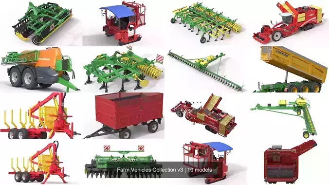 Farm Vehicles Collection v3
