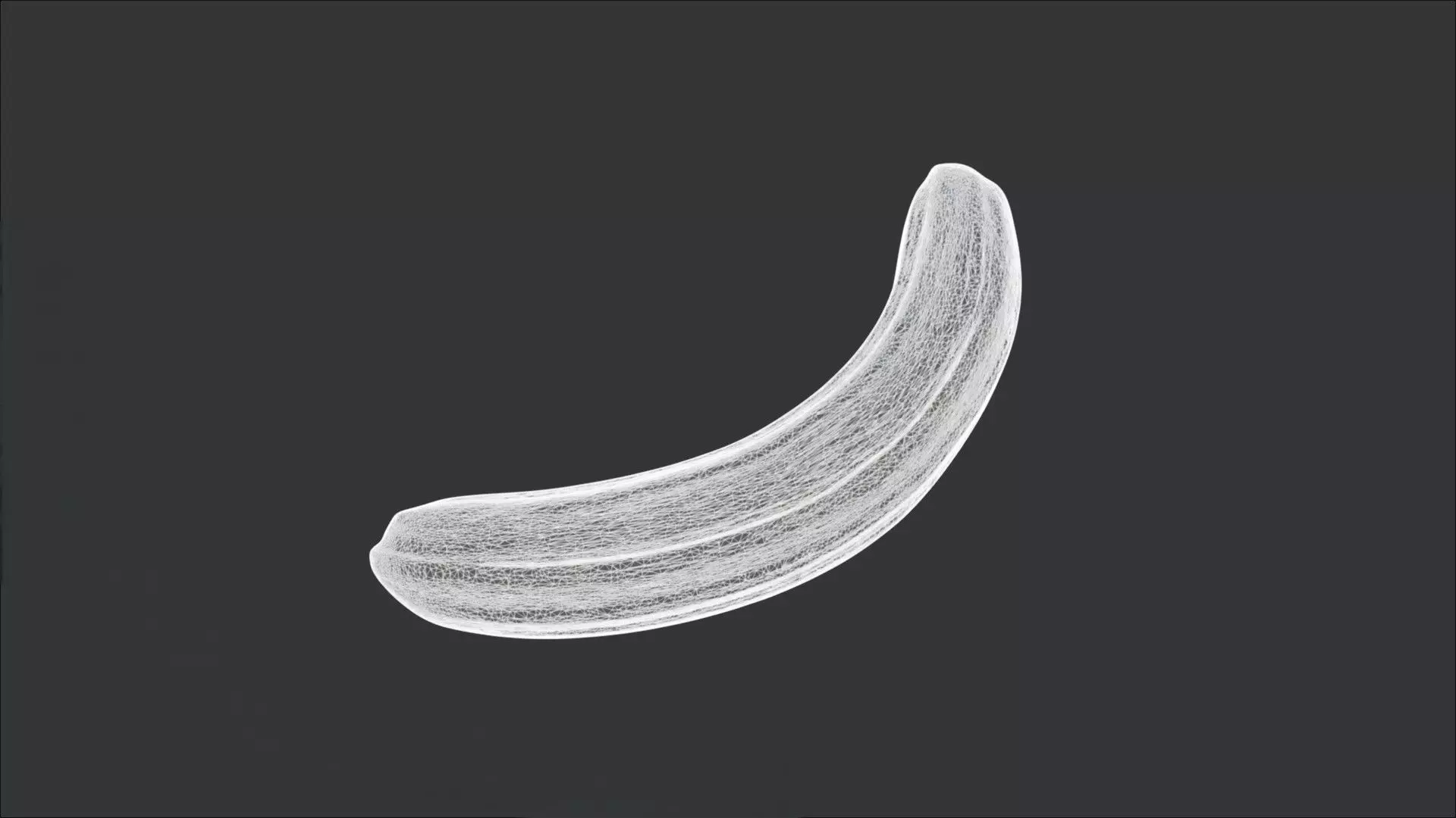 Peeled Banana 3D model_2