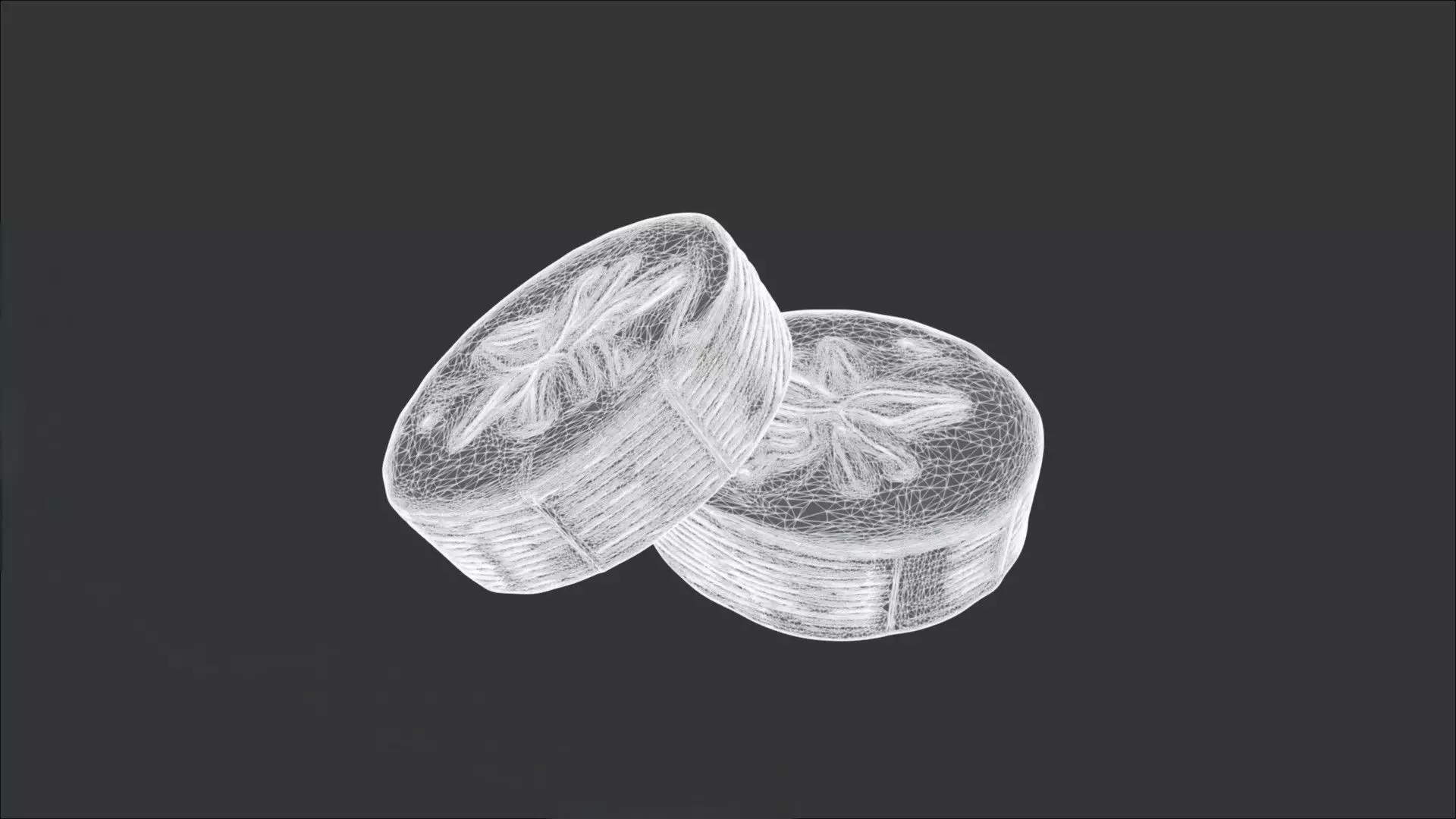 Banana Slice 3D model_2