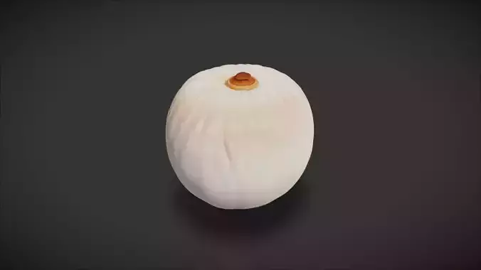 Peeled Litchi 3D model