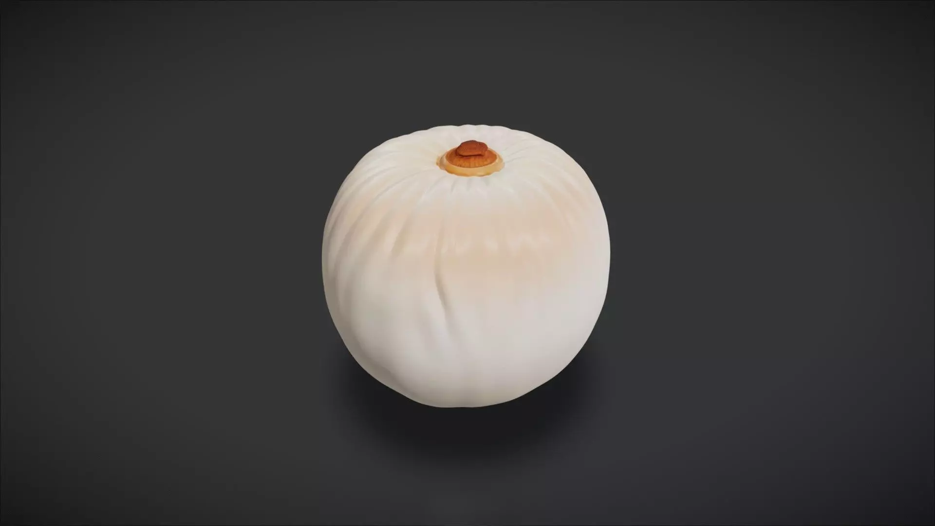 Peeled Litchi 3D model_0