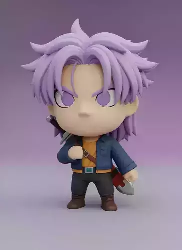 Kawaii Trunks Collectible 3D Figure